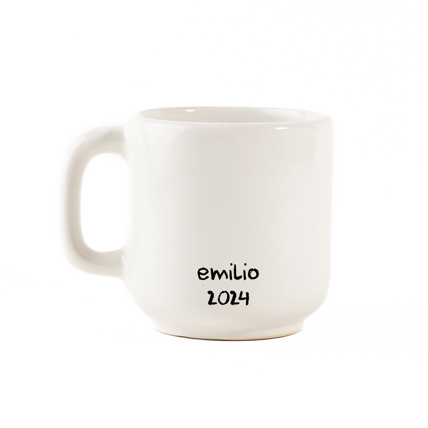 Taza Latte Recuerdos de cerámica artesanal Calamina
