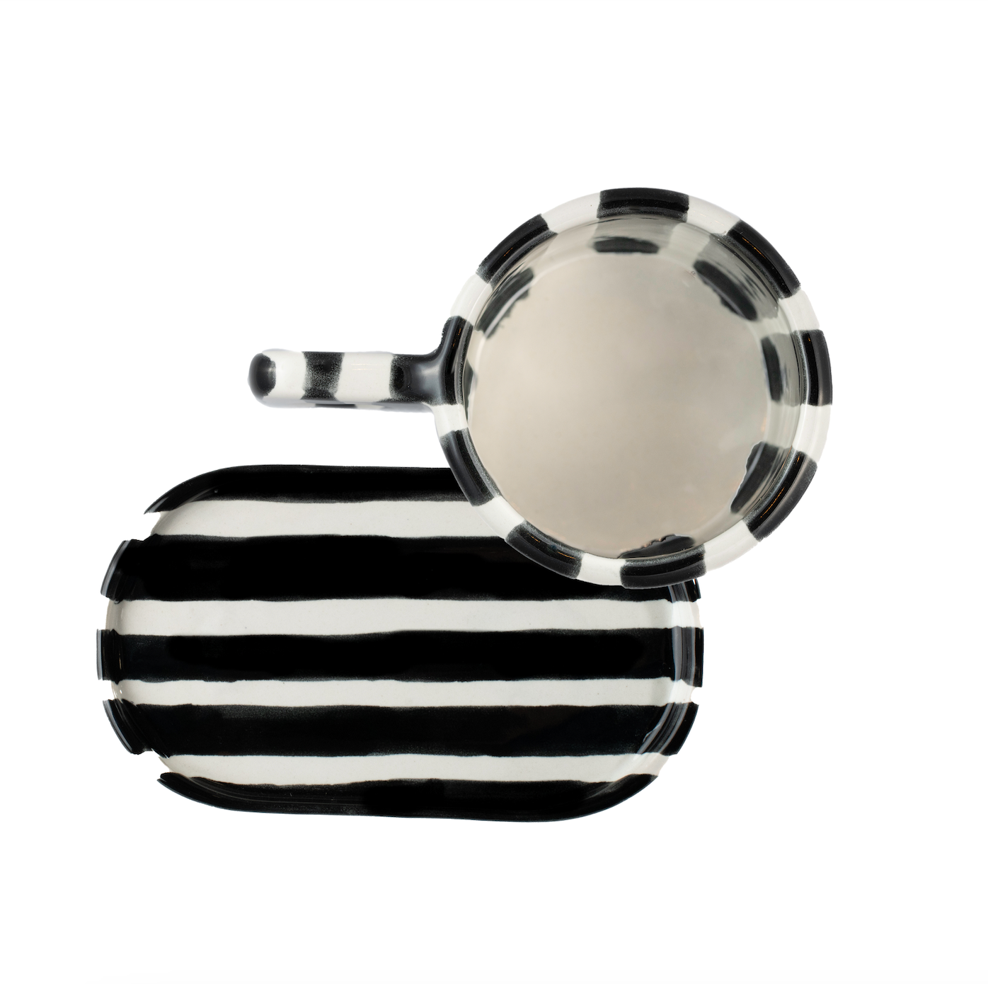 Coffee Set Zebra Negra