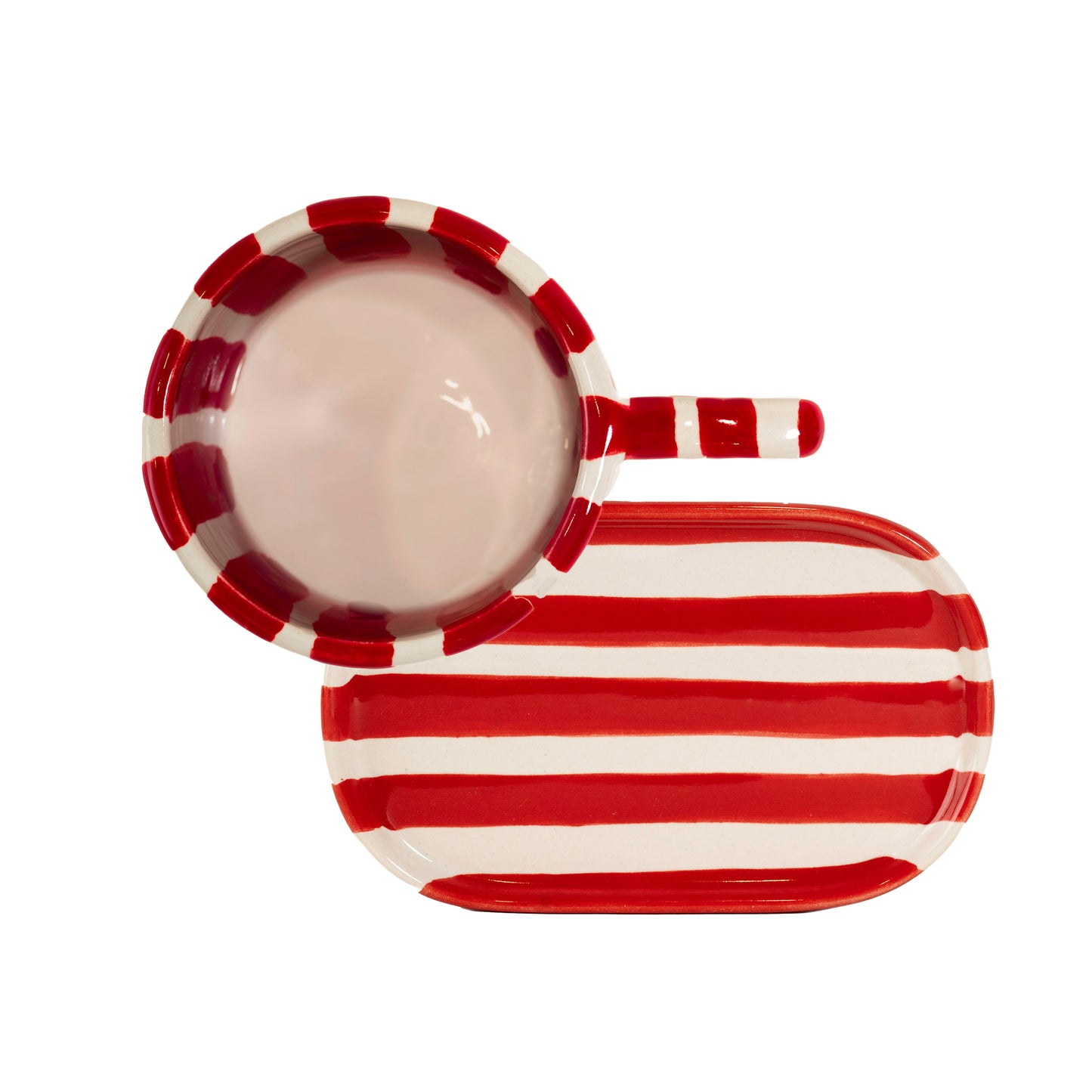 Coffee Set Zebra Roja