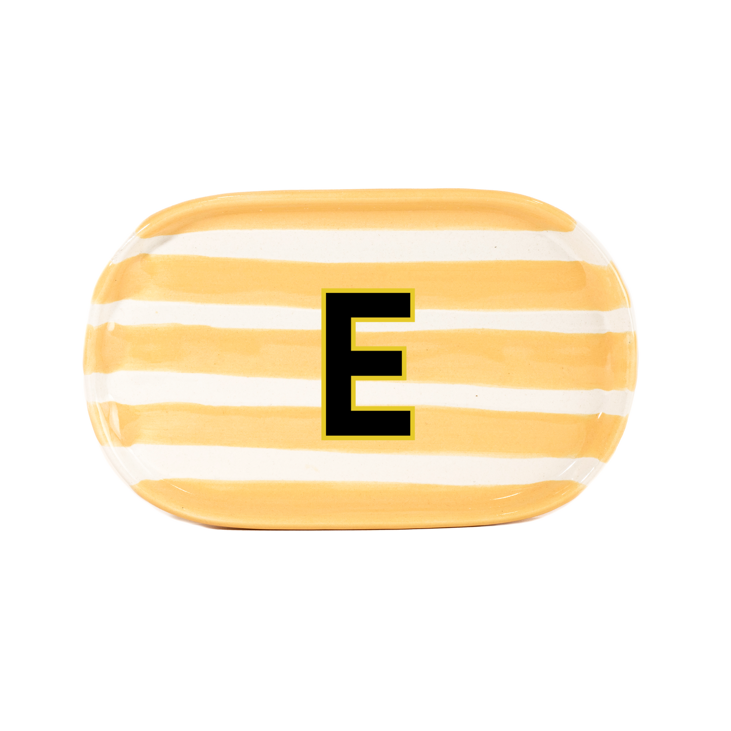 Plato Zebra Amarillo