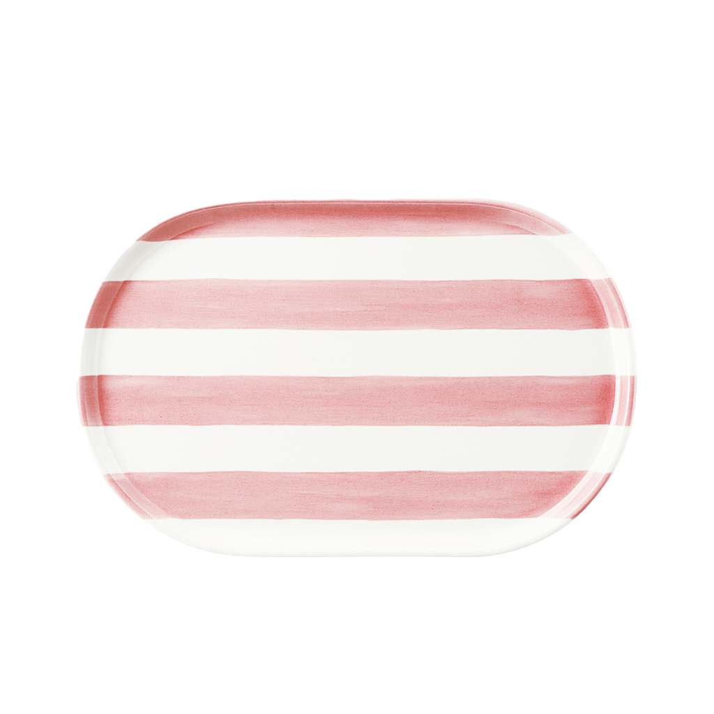 Plato Zebra Rosa