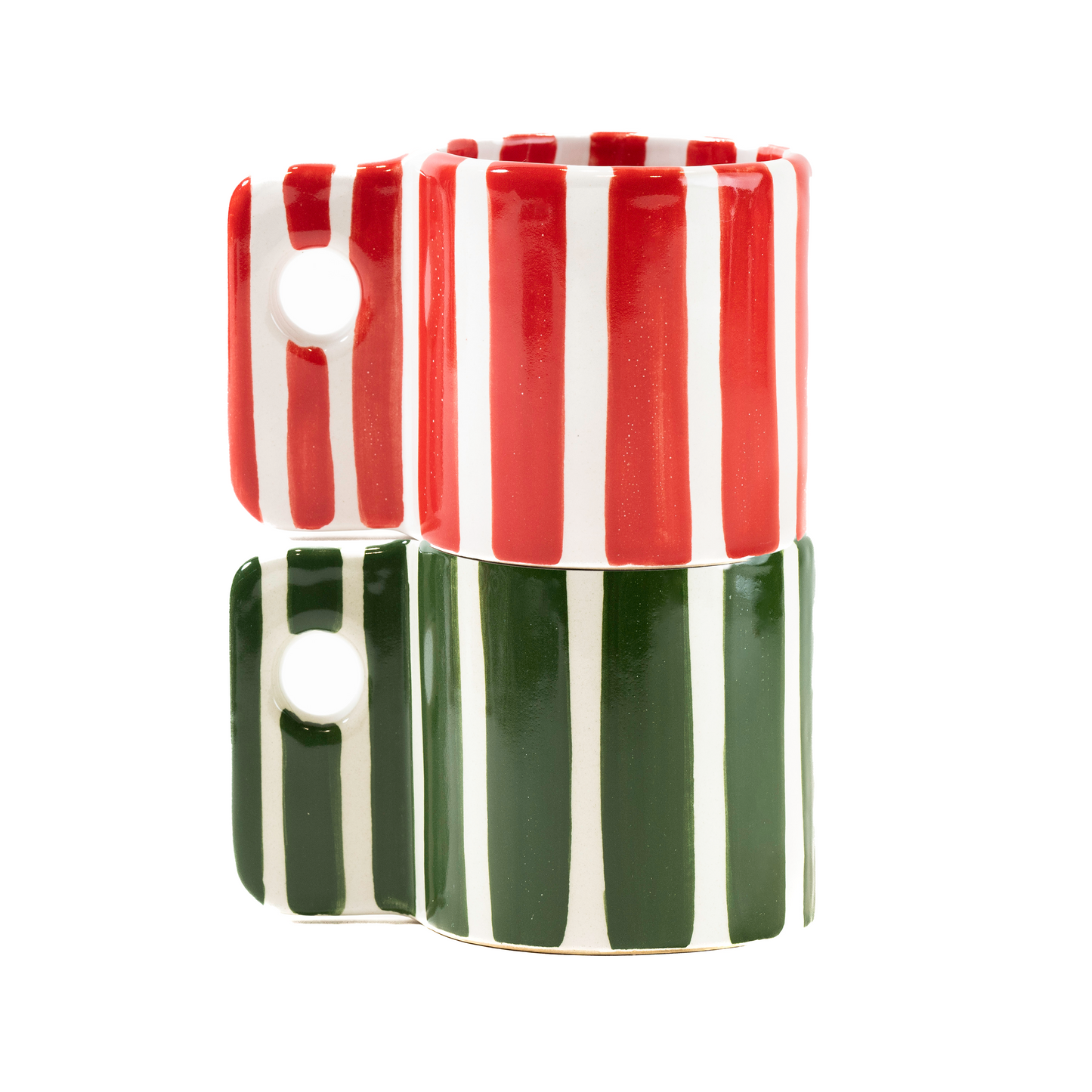 Edición Navideña - 🎄Set de tazas Zebra