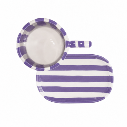 Coffee Set Zebra Morado