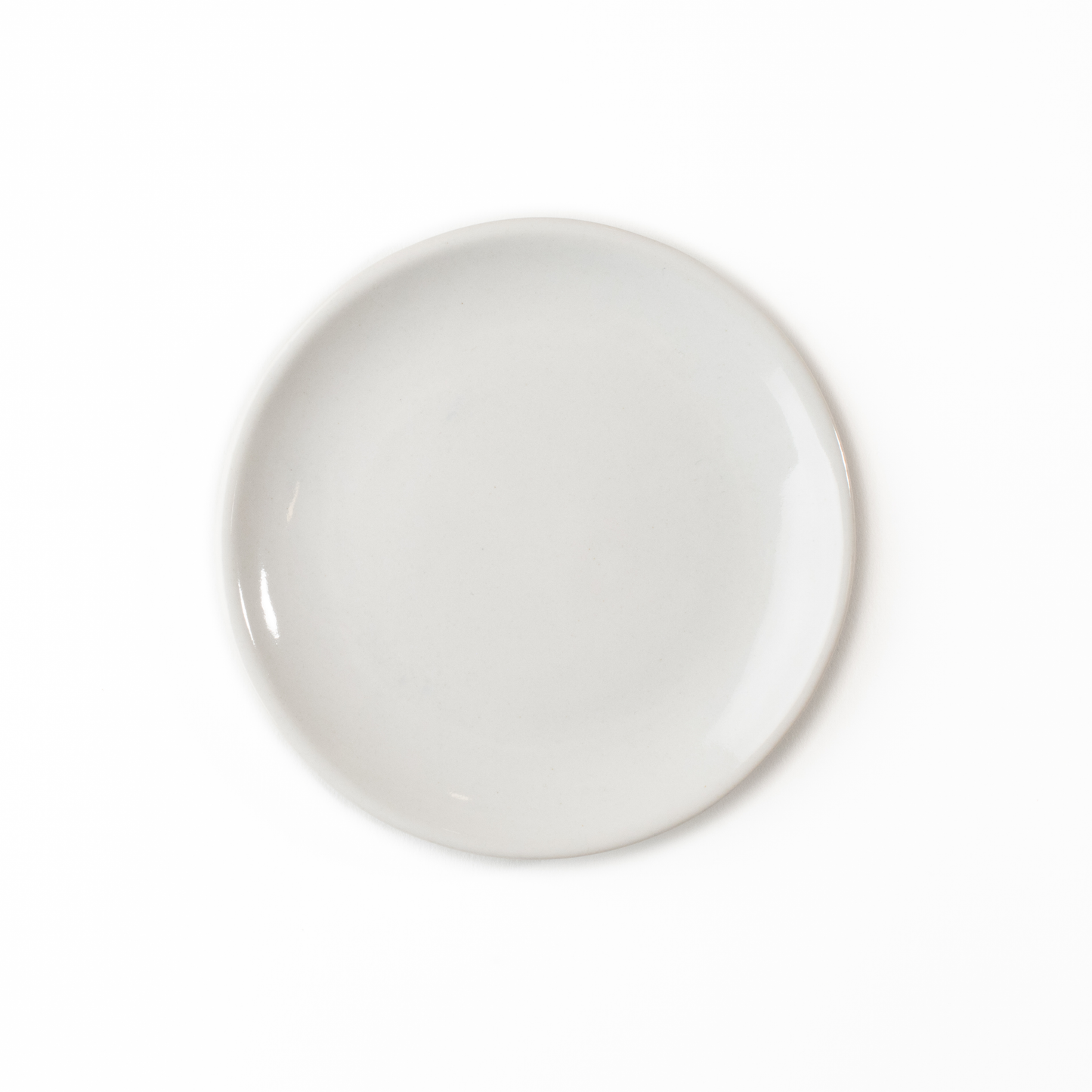 Plato Espresso Blanco