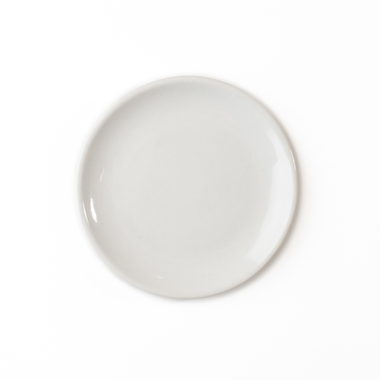 Plato Espresso Blanco