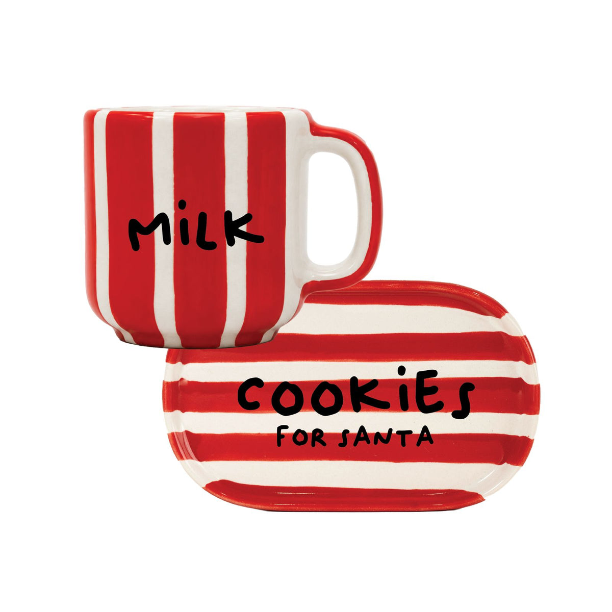Coffee Set Milk & Cookies for Santa — Classic Edition 🎅🏻