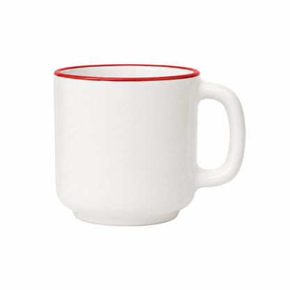 Taza Latte — Candy Cane Edition 🔴⚪️
