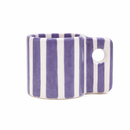 Taza Zebra Morada