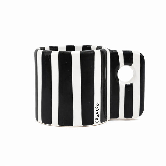 Taza Zebra Negra