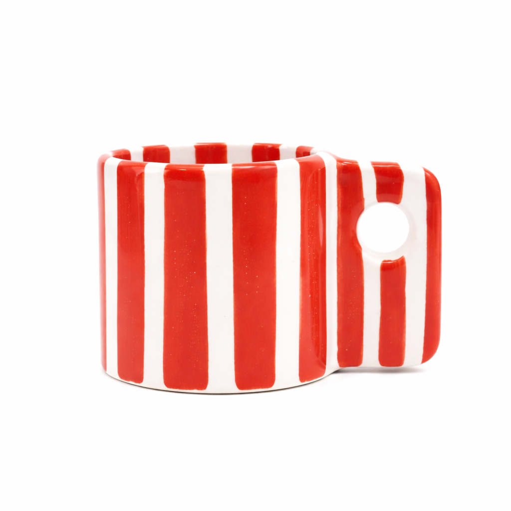 Taza Zebra Roja