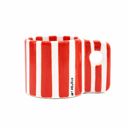 Taza Zebra Roja