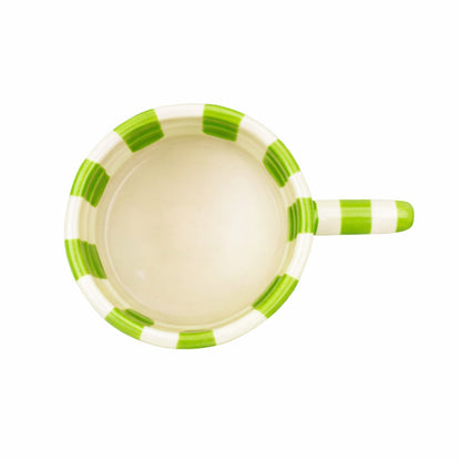 Taza Zebra Verde Limón