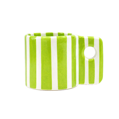 Taza Zebra Verde Limón