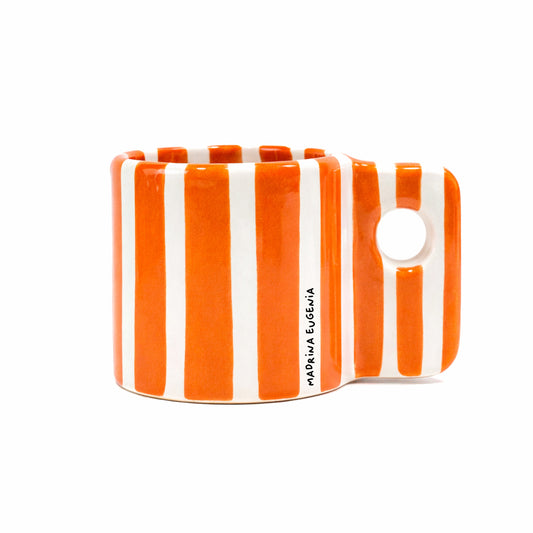 Taza Zebra Naranja