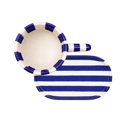 Coffee Set Zebra Cobalto