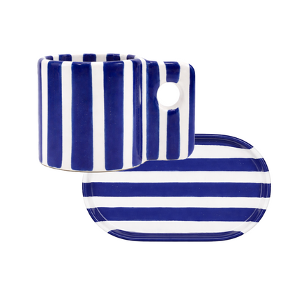 Coffee Set Zebra Cobalto