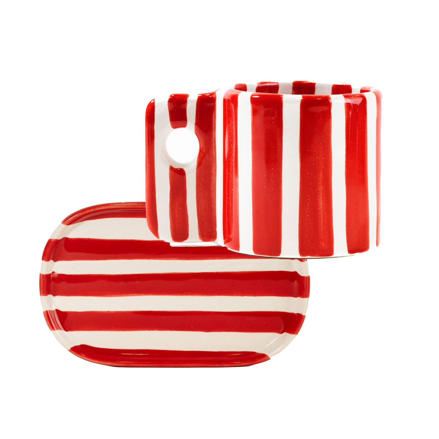 Edición Navideña - 🎄Coffee Set Zebra Roja