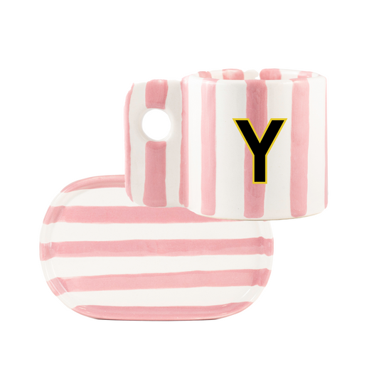Coffee Set Zebra Rosa