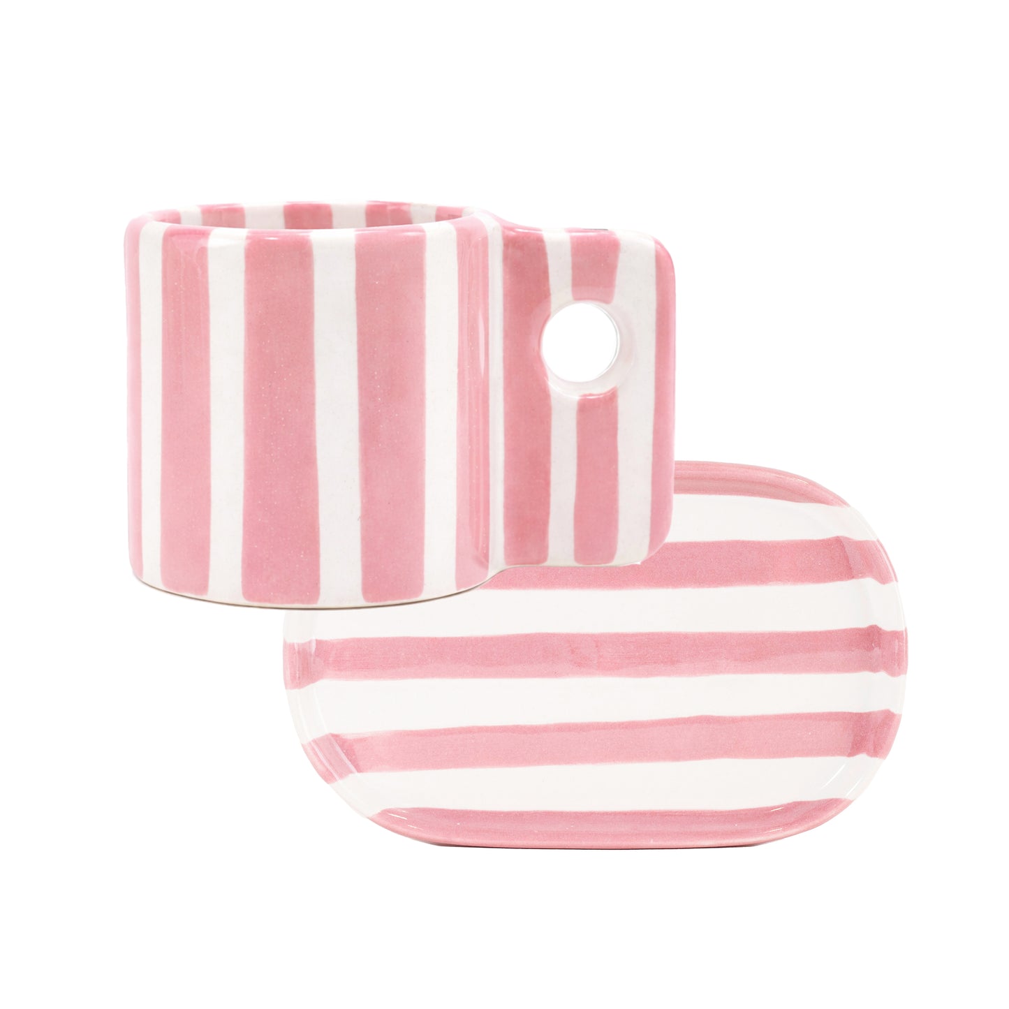 Coffee Set Zebra Rosa