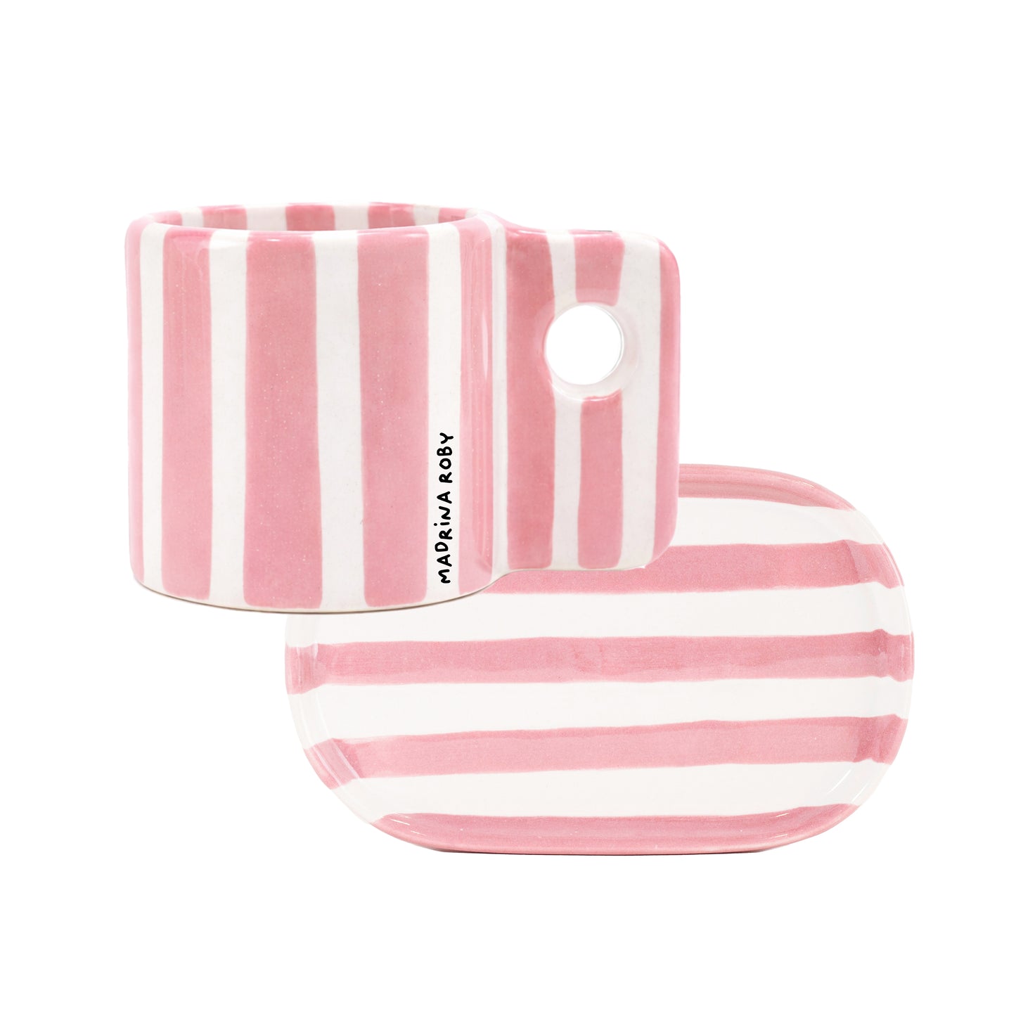 Coffee Set Zebra Rosa