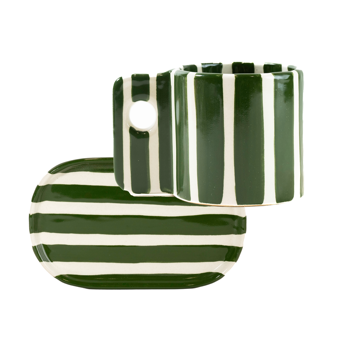 Edición Navideña - 🎄Coffee Set Zebra Verde