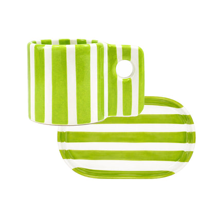 Coffee Set Zebra Verde Limón
