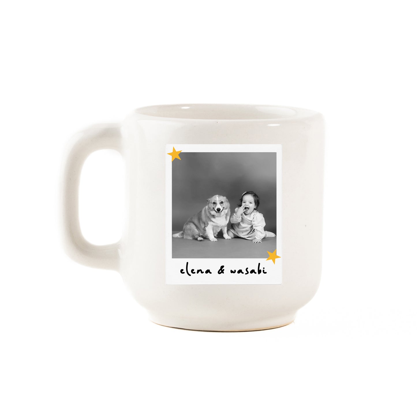 Taza Latte Polaroid