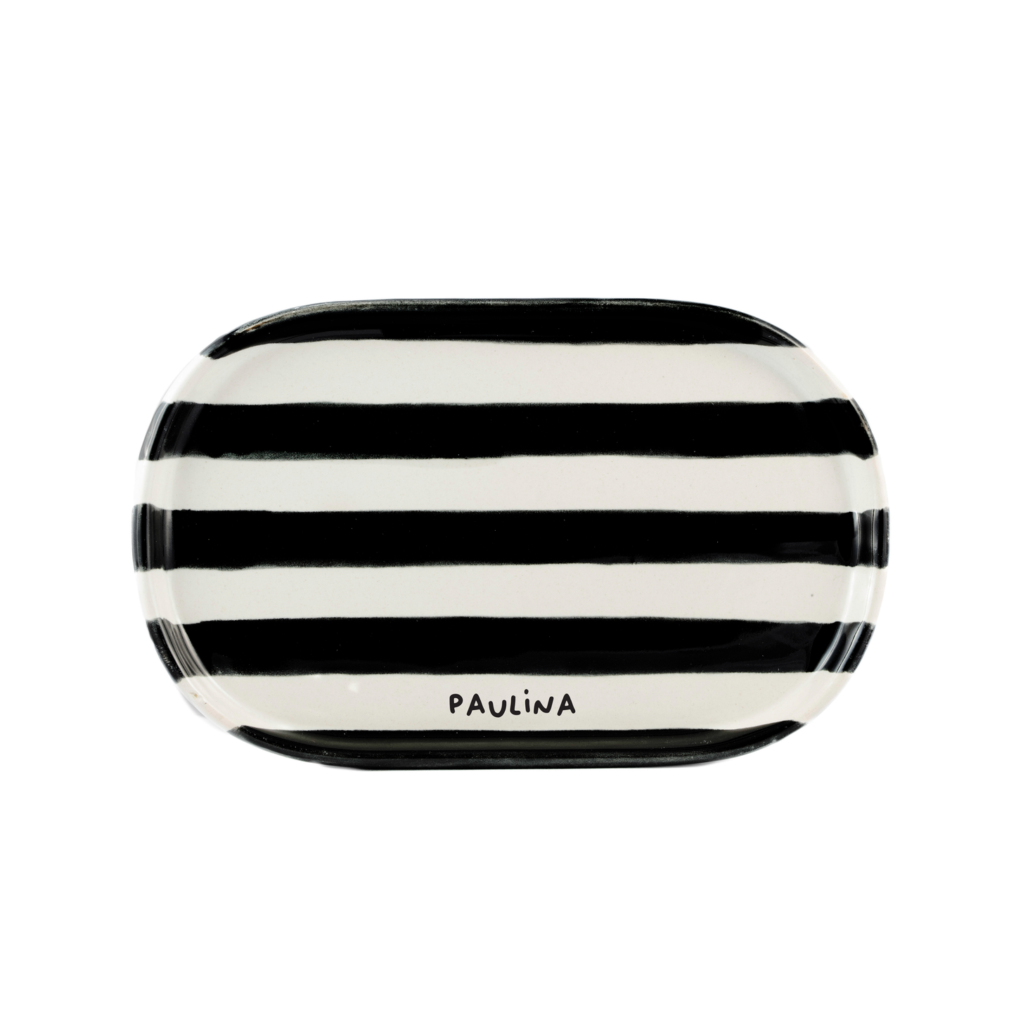 Plato Zebra Negro
