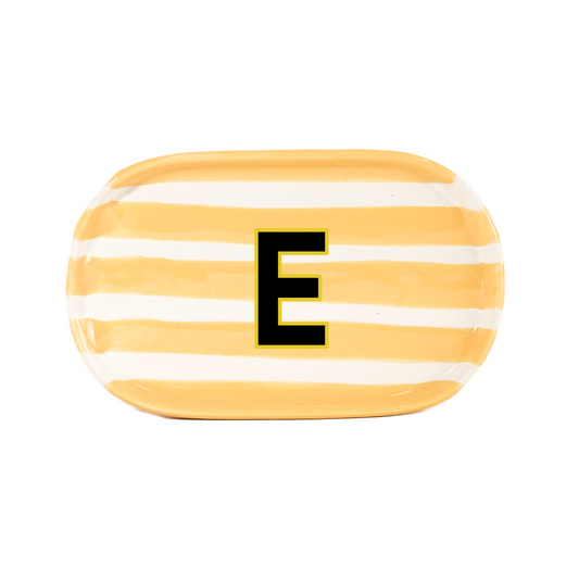 Plato Zebra Amarillo