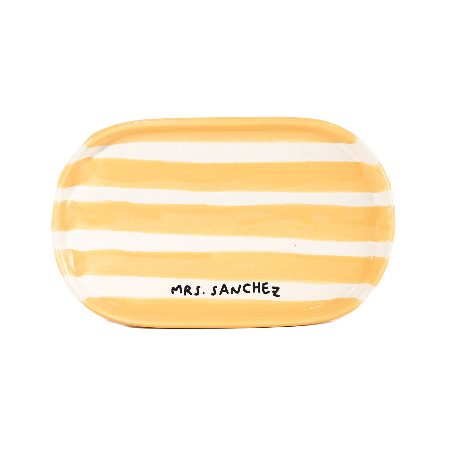 Plato Zebra Amarillo