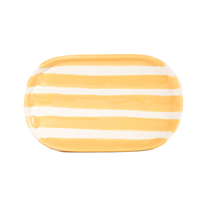 Plato Zebra Amarillo
