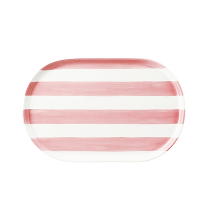 Plato Zebra Rosa