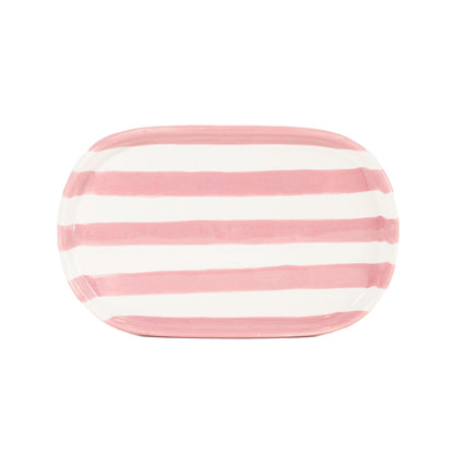 Plato Zebra Rosa