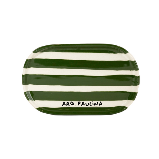 Edición Navideña - 🎄Plato Zebra Verde