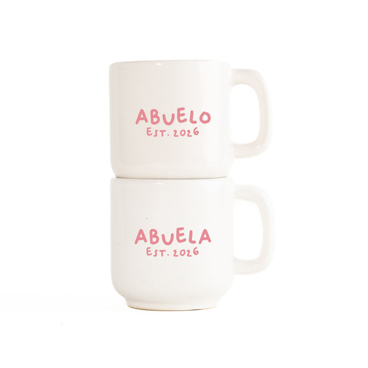 Set de tazas Latte Grandma & Grandpa