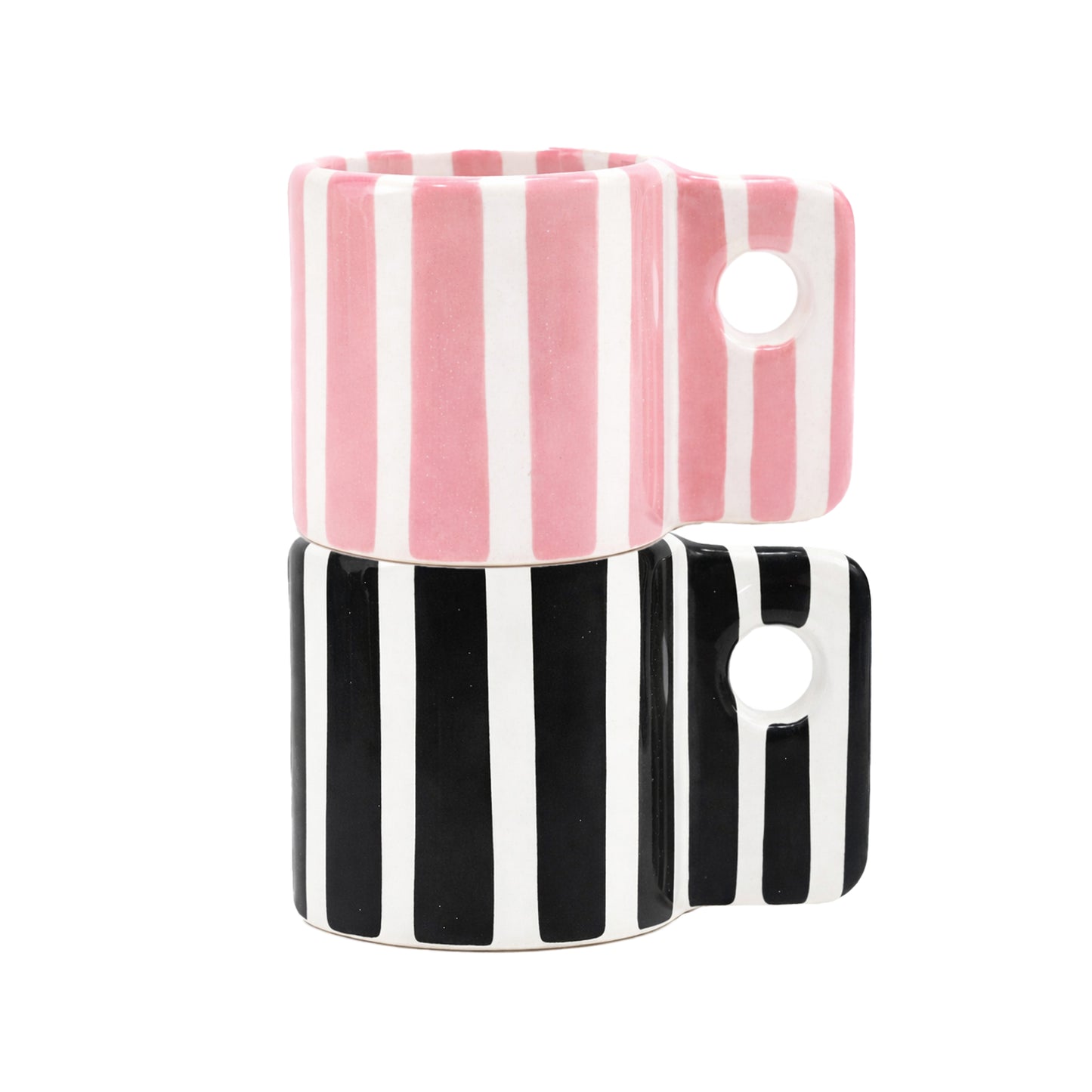 Set de tazas Zebra Madrina & Padrino