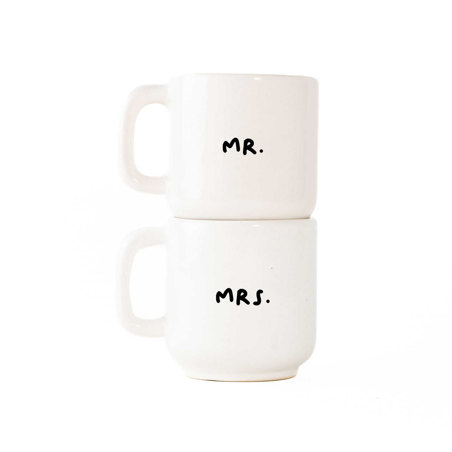 Set de tazas MR. & MRS.