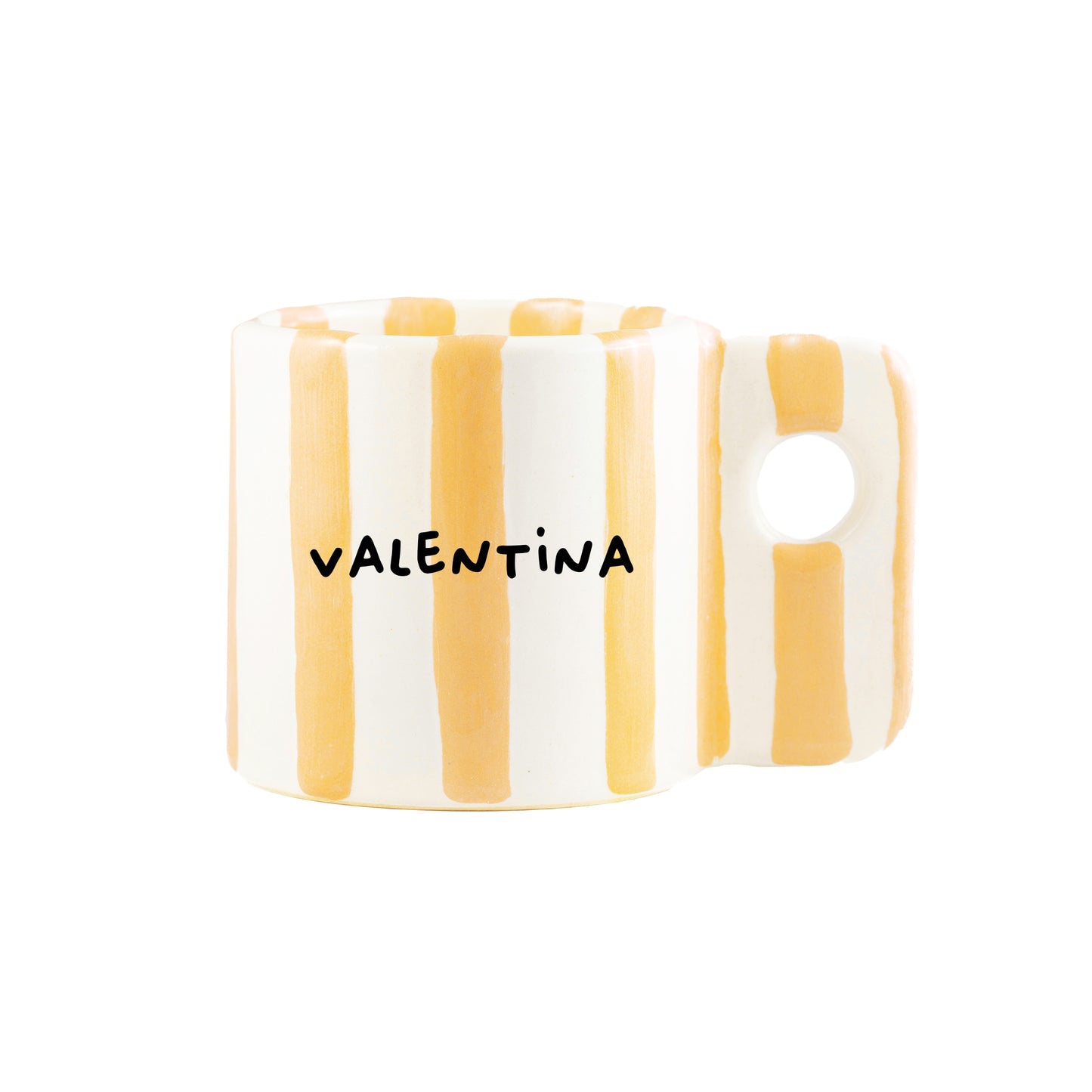 Taza Zebra Amarilla