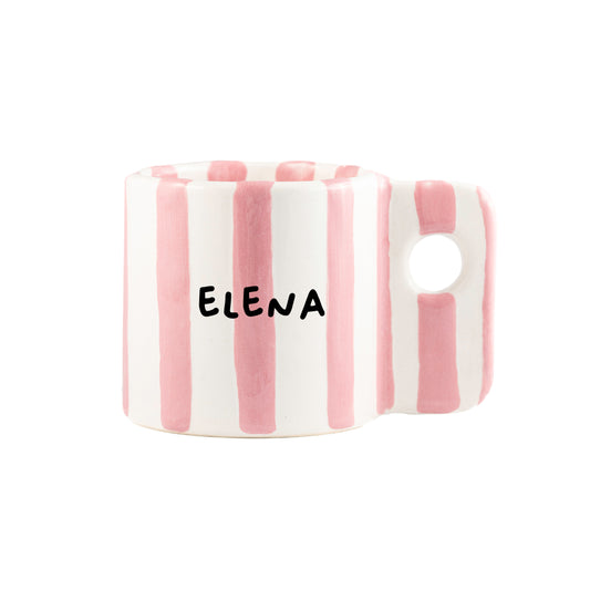 Taza Zebra Rosa
